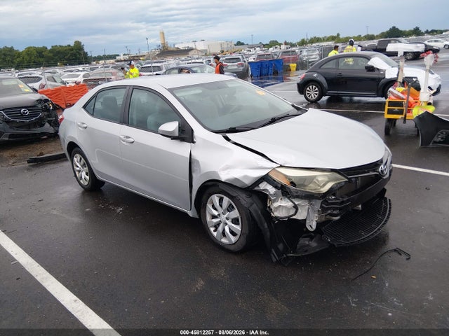 45812257 :رقم المزاد ، 2T1BURHE1GC543827 vin ، 2016 Toyota Corolla Le مزاد بيع