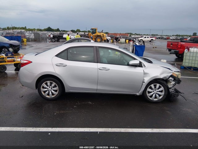 45812257 :رقم المزاد ، 2T1BURHE1GC543827 vin ، 2016 Toyota Corolla Le مزاد بيع