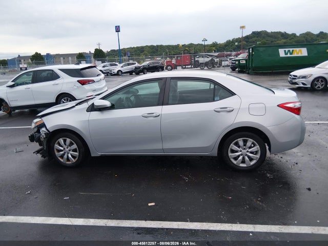 45812257 :رقم المزاد ، 2T1BURHE1GC543827 vin ، 2016 Toyota Corolla Le مزاد بيع