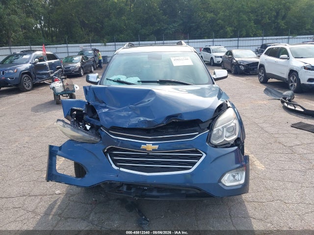 45812340 :رقم المزاد ، 2GNFLGEKXG6208898 vin ، 2016 Chevrolet Equinox Ltz مزاد بيع