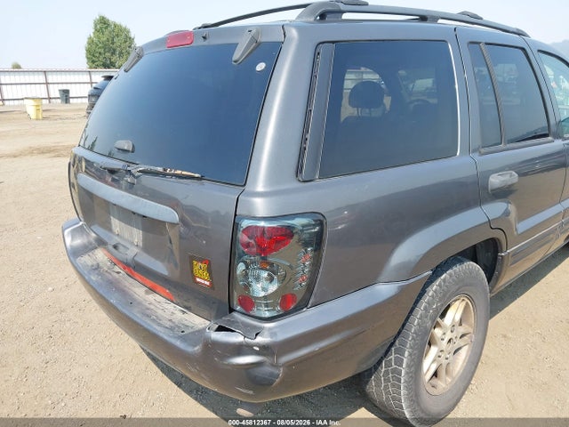 2004 Jeep Grand Cherokee Laredo მანქანა იყიდება აუქციონზე, vin: 1J4GW48S14C366736, აუქციონის ნომერი: 45812367