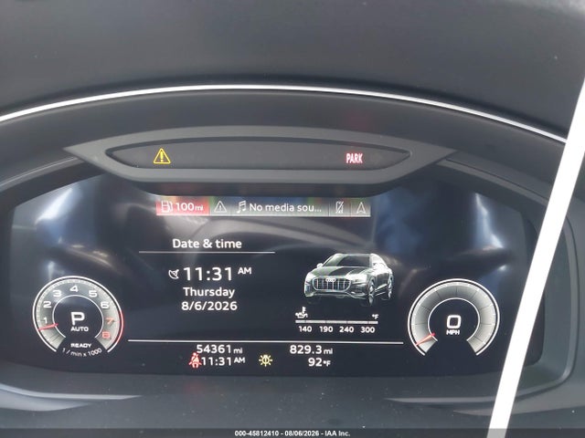 Продаж на аукціоні авто 2023 Audi Q8 Premium 55 Tfsi Quattro Tiptronic, vin: WA1AVBF10PD008436, номер лоту: 45812410