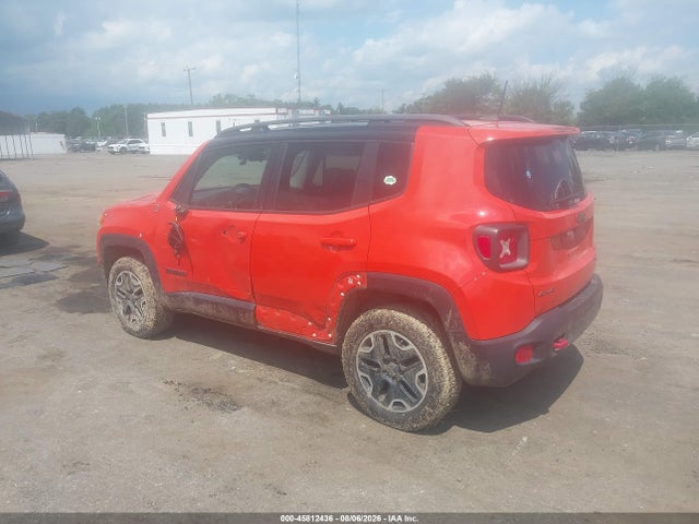 2015 Jeep Renegade Trailhawk მანქანა იყიდება აუქციონზე, vin: ZACCJBCT0FPB74678, აუქციონის ნომერი: 45812436