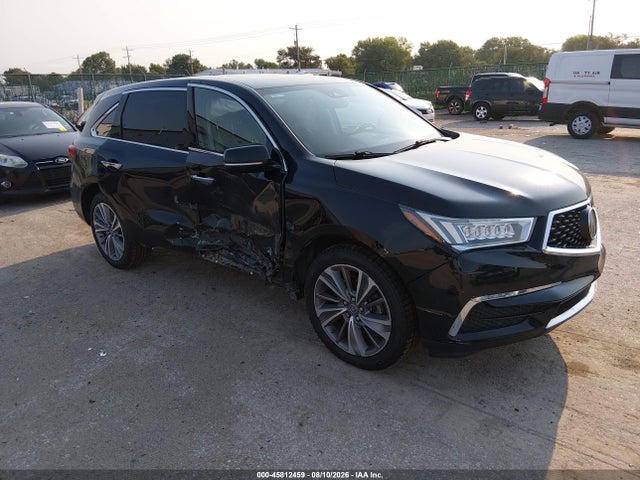 2017 Acura Mdx Technology Package მანქანა იყიდება აუქციონზე, vin: 5FRYD4H56HB037502, აუქციონის ნომერი: 45812459