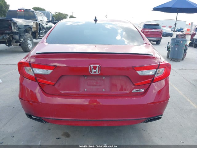 45812463 :رقم المزاد ، 1HGCV1F43NA039165 vin ، 2022 Honda Accord Sport Special Edition مزاد بيع