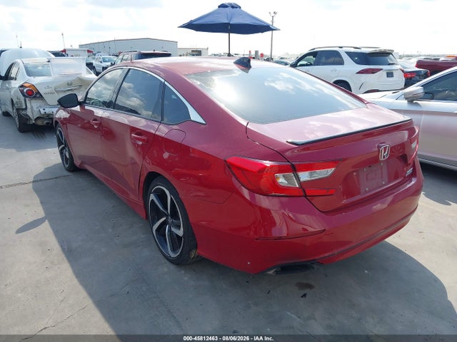 45812463 :رقم المزاد ، 1HGCV1F43NA039165 vin ، 2022 Honda Accord Sport Special Edition مزاد بيع