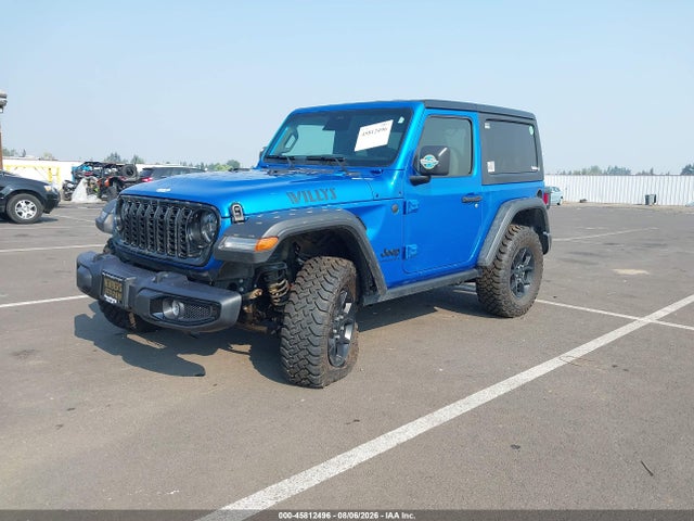 Продаж на аукціоні авто 2026 Jeep Wrangler Willys 4x4, vin: 1C4PJXAN8TW163995, номер лоту: 45812496