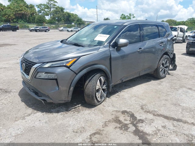 2021 Nissan Rogue Sv Fwd მანქანა იყიდება აუქციონზე, vin: 5N1AT3BA8MC775584, აუქციონის ნომერი: 45812531