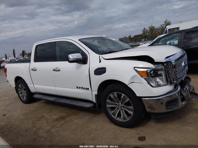 2017 Nissan Titan Sl მანქანა იყიდება აუქციონზე, vin: 1N6AA1E67HN517134, აუქციონის ნომერი: 45812567