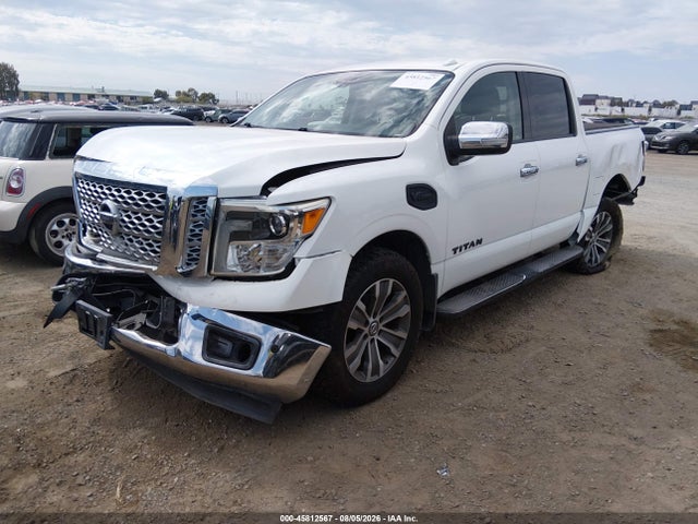 2017 Nissan Titan Sl მანქანა იყიდება აუქციონზე, vin: 1N6AA1E67HN517134, აუქციონის ნომერი: 45812567
