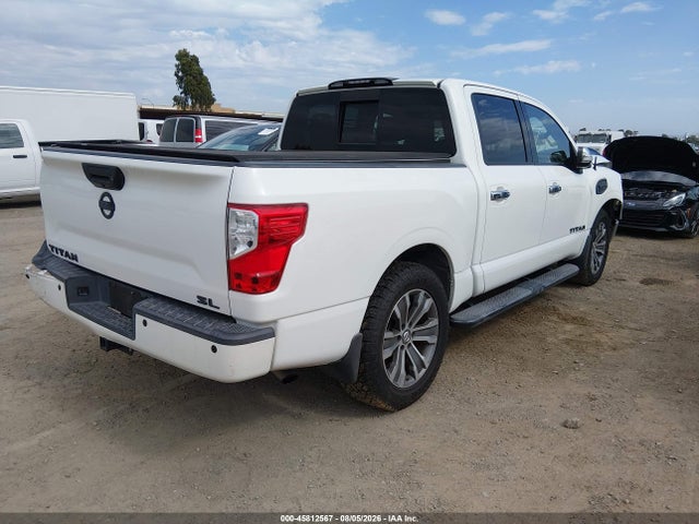 2017 Nissan Titan Sl მანქანა იყიდება აუქციონზე, vin: 1N6AA1E67HN517134, აუქციონის ნომერი: 45812567