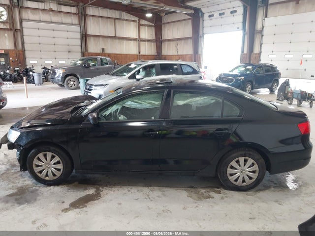 2013 Volkswagen Jetta 2.0l S მანქანა იყიდება აუქციონზე, vin: 3VW2K7AJ9DM297725, აუქციონის ნომერი: 45812590