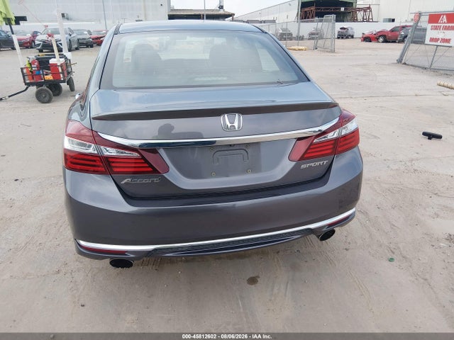 45812602 :رقم المزاد ، 1HGCR2F54GA019979 vin ، 2016 Honda Accord Sport مزاد بيع