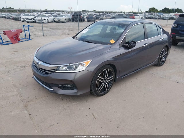 45812602 :رقم المزاد ، 1HGCR2F54GA019979 vin ، 2016 Honda Accord Sport مزاد بيع