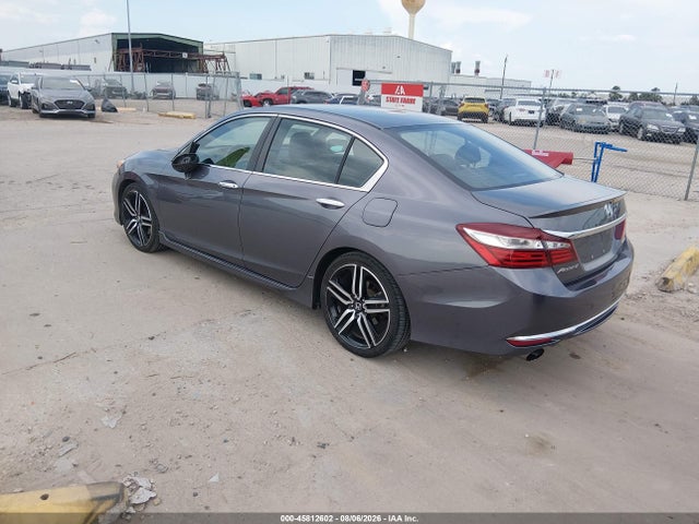 45812602 :رقم المزاد ، 1HGCR2F54GA019979 vin ، 2016 Honda Accord Sport مزاد بيع