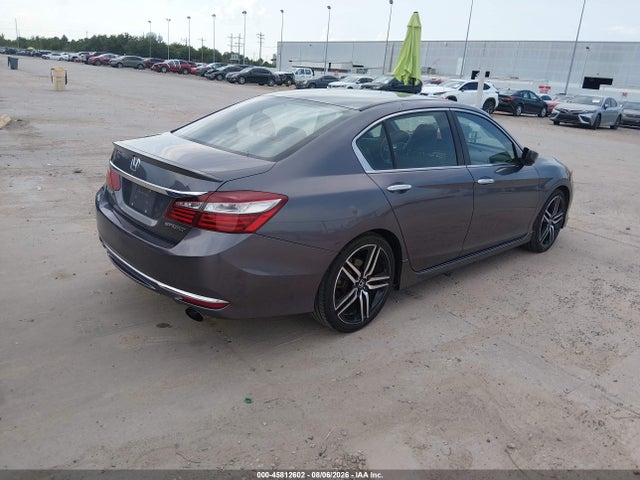 45812602 :رقم المزاد ، 1HGCR2F54GA019979 vin ، 2016 Honda Accord Sport مزاد بيع