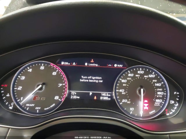 Продажа на аукционе авто 2016 Audi S6 Prestige, vin: WAUH2AFC8GN156947, номер лота: 45812615