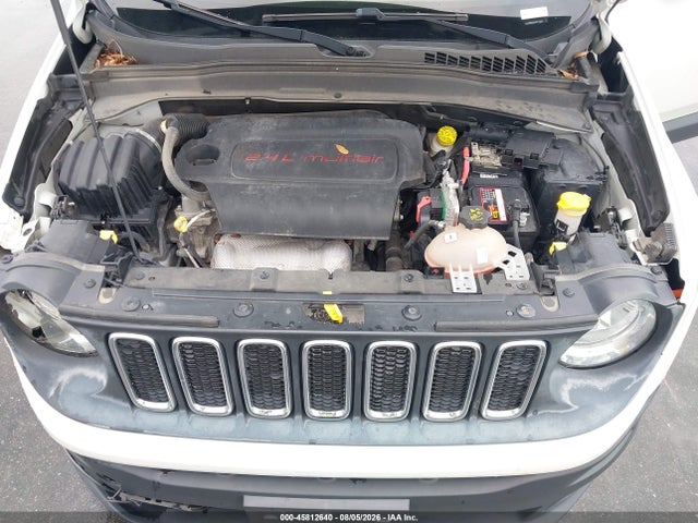 2017 Jeep Renegade Latitude მანქანა იყიდება აუქციონზე, vin: ZACCJBBBXHPF15520, აუქციონის ნომერი: 45812640