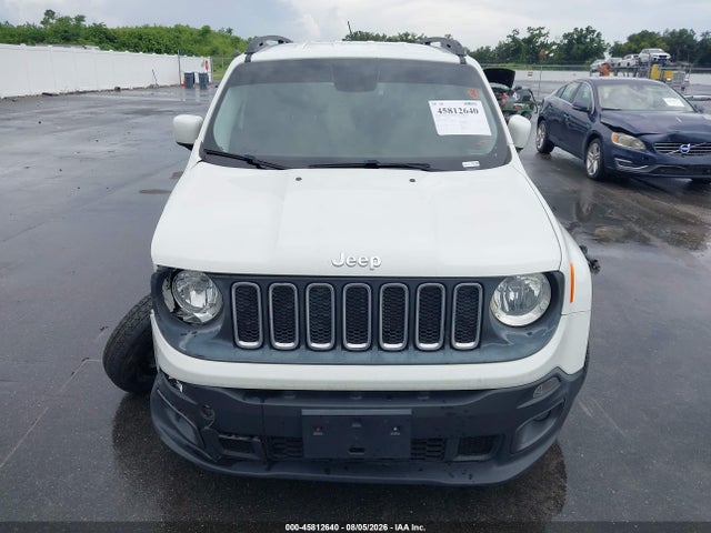 2017 Jeep Renegade Latitude მანქანა იყიდება აუქციონზე, vin: ZACCJBBBXHPF15520, აუქციონის ნომერი: 45812640