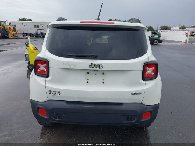 2017 Jeep Renegade Latitude მანქანა იყიდება აუქციონზე, vin: ZACCJBBBXHPF15520, აუქციონის ნომერი: 45812640