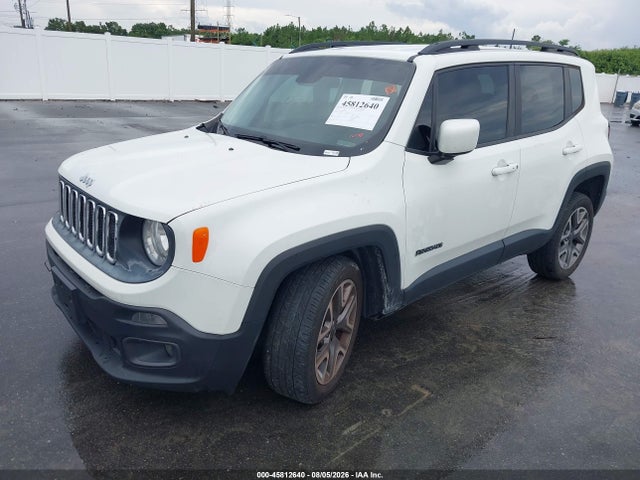 2017 Jeep Renegade Latitude მანქანა იყიდება აუქციონზე, vin: ZACCJBBBXHPF15520, აუქციონის ნომერი: 45812640