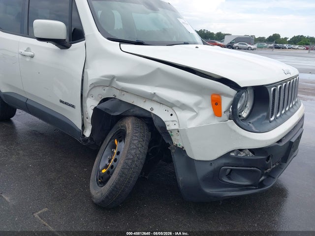 2017 Jeep Renegade Latitude მანქანა იყიდება აუქციონზე, vin: ZACCJBBBXHPF15520, აუქციონის ნომერი: 45812640