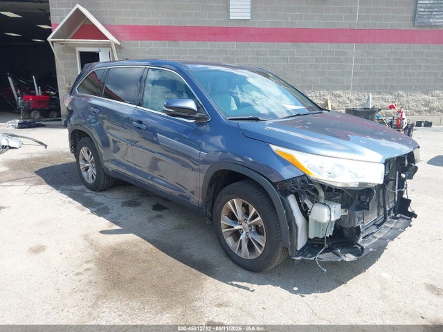 Aukcja sprzedaży 2014 Toyota Highlander Le Plus V6, vin: 5TDBKRFH2ES039374, numer aukcji: 45812712