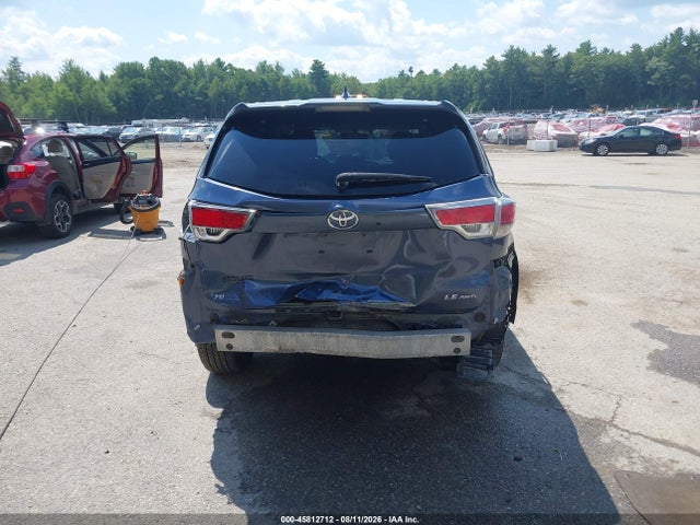 Aukcja sprzedaży 2014 Toyota Highlander Le Plus V6, vin: 5TDBKRFH2ES039374, numer aukcji: 45812712
