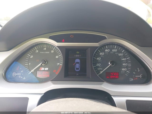 2009 Audi S6 5.2 Prestige მანქანა იყიდება აუქციონზე, vin: WAUGN74F89N024891, აუქციონის ნომერი: 45812716