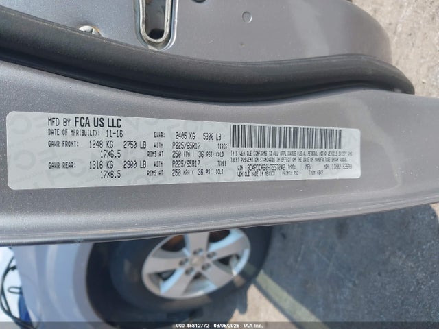 Продаж на аукціоні авто 2017 Dodge Journey Se, vin: 3C4PDCAB0HT557042, номер лоту: 45812772