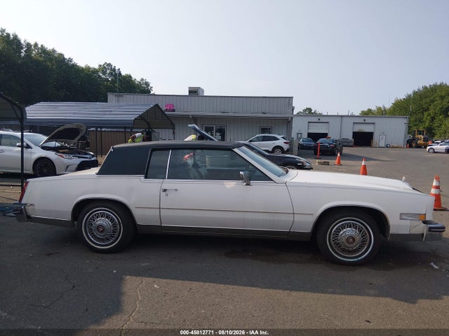 45812771 :رقم المزاد ، 1G6EL578XFE637997 vin ، 1985 Cadillac Eldorado مزاد بيع