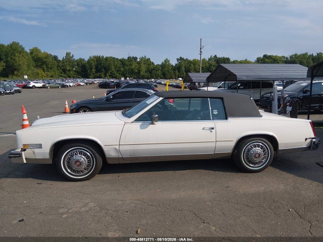 45812771 :رقم المزاد ، 1G6EL578XFE637997 vin ، 1985 Cadillac Eldorado مزاد بيع