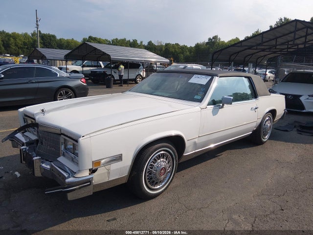 45812771 :رقم المزاد ، 1G6EL578XFE637997 vin ، 1985 Cadillac Eldorado مزاد بيع