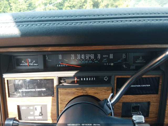 45812771 :رقم المزاد ، 1G6EL578XFE637997 vin ، 1985 Cadillac Eldorado مزاد بيع
