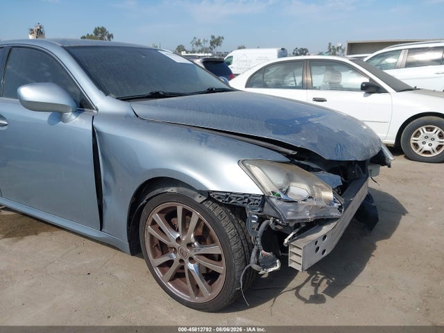 Aukcja sprzedaży 2007 Lexus Is 250, vin: JTHBK262075046754, numer aukcji: 45812792