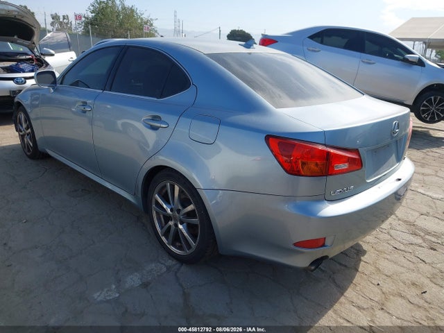 Aukcja sprzedaży 2007 Lexus Is 250, vin: JTHBK262075046754, numer aukcji: 45812792