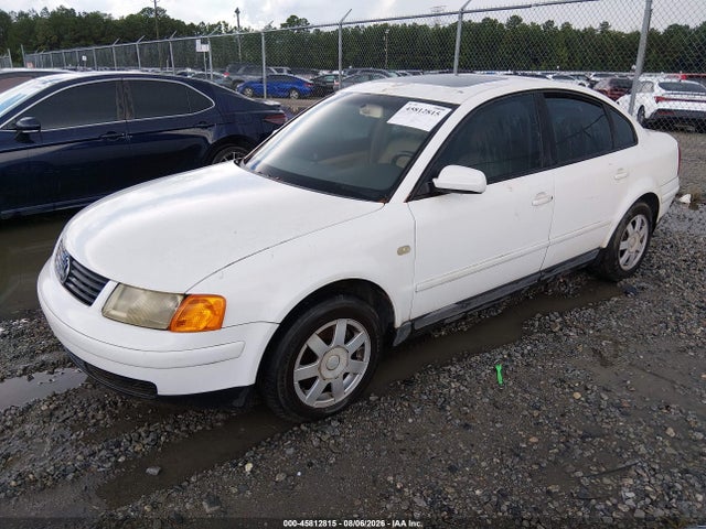 2001 Volkswagen Passat Gls მანქანა იყიდება აუქციონზე, vin: WVWAC63B11P001582, აუქციონის ნომერი: 45812815