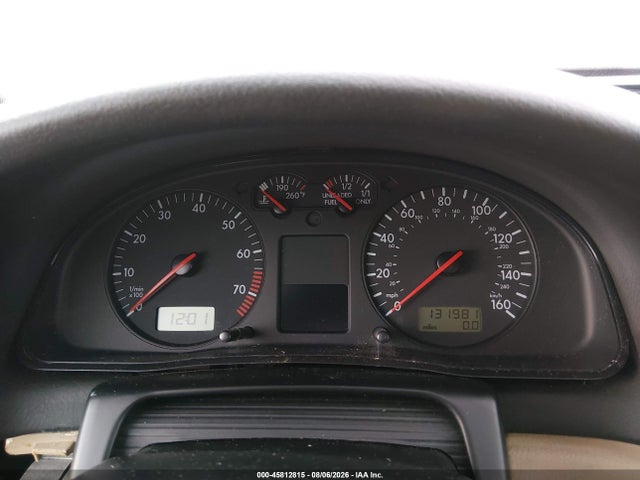 2001 Volkswagen Passat Gls მანქანა იყიდება აუქციონზე, vin: WVWAC63B11P001582, აუქციონის ნომერი: 45812815