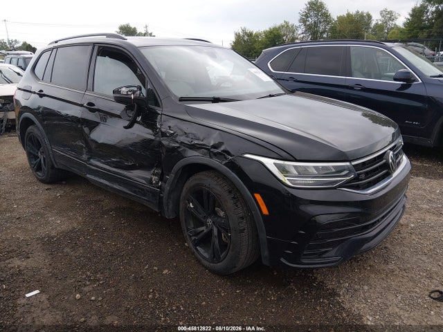 45812822 :رقم المزاد ، 3VV8B7AX0RM112603 vin ، 2024 Volkswagen Tiguan 2.0t Se R-line Black مزاد بيع