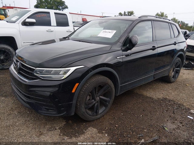 45812822 :رقم المزاد ، 3VV8B7AX0RM112603 vin ، 2024 Volkswagen Tiguan 2.0t Se R-line Black مزاد بيع
