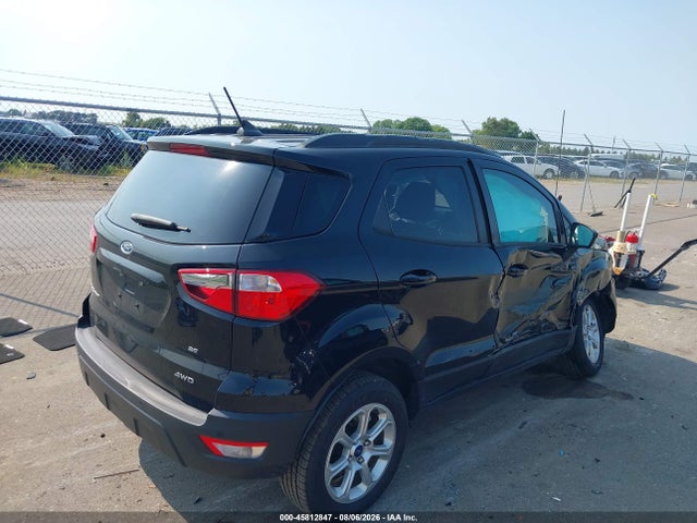 2022 Ford Ecosport Se მანქანა იყიდება აუქციონზე, vin: MAJ6S3GL6NC470017, აუქციონის ნომერი: 45812847