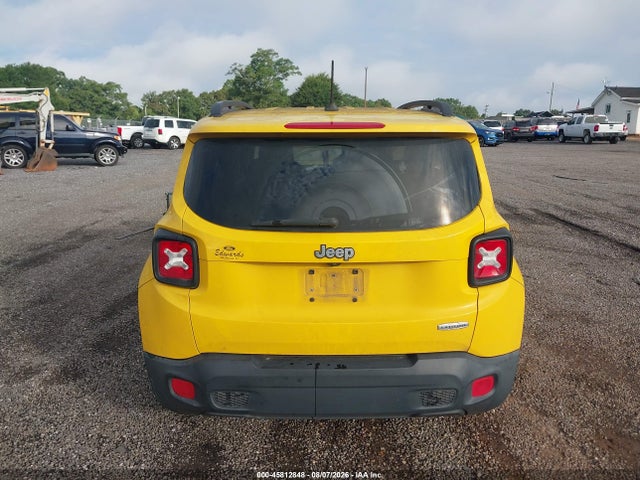 Продаж на аукціоні авто 2016 Jeep Renegade Latitude, vin: ZACCJABT6GPD15106, номер лоту: 45812848