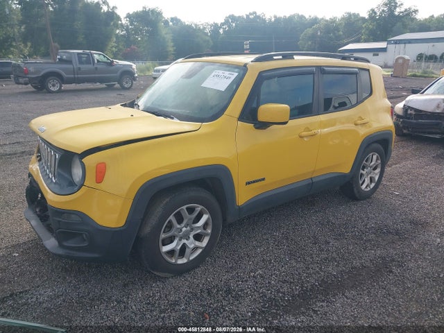 Продаж на аукціоні авто 2016 Jeep Renegade Latitude, vin: ZACCJABT6GPD15106, номер лоту: 45812848