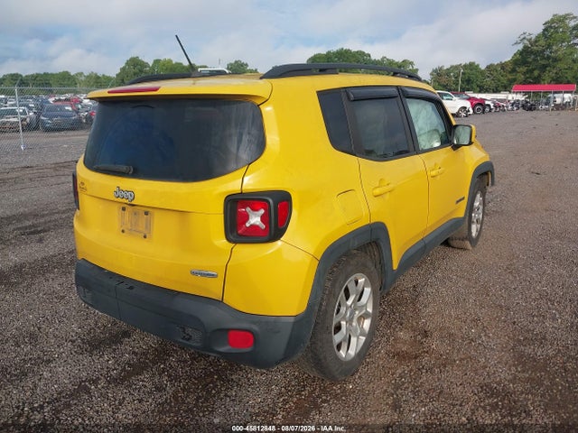 Продаж на аукціоні авто 2016 Jeep Renegade Latitude, vin: ZACCJABT6GPD15106, номер лоту: 45812848