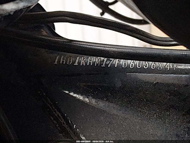 45812897 :رقم المزاد ، 1HD1KHM17FB603684 vin ، 2015 Harley-davidson Fltrx Road Glide مزاد بيع