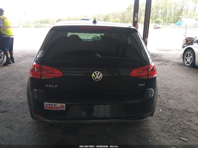 2015 Volkswagen Golf Tdi Sel 4-door მანქანა იყიდება აუქციონზე, vin: 3VW2A7AU0FM012684, აუქციონის ნომერი: 45812903