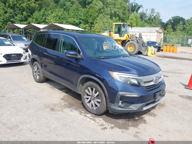 2019 Honda Pilot Ex-l მანქანა იყიდება აუქციონზე, vin: 5FNYF6H48KB020514, აუქციონის ნომერი: 45812909