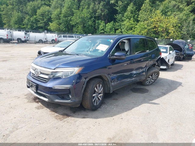 2019 Honda Pilot Ex-l მანქანა იყიდება აუქციონზე, vin: 5FNYF6H48KB020514, აუქციონის ნომერი: 45812909