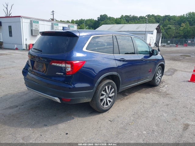 2019 Honda Pilot Ex-l მანქანა იყიდება აუქციონზე, vin: 5FNYF6H48KB020514, აუქციონის ნომერი: 45812909