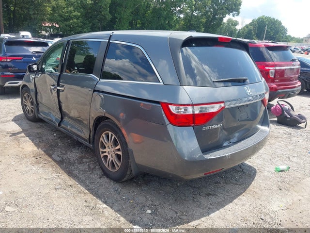 45812910 :رقم المزاد ، 5FNRL5H66CB087588 vin ، 2012 Honda Odyssey Ex-l مزاد بيع
